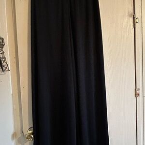 Elegant Black Flared Dress Pants